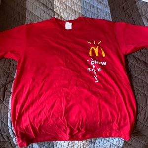 TRAVIS SCOTT McDonalds limited edition shirt M